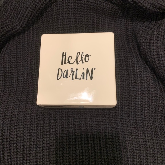 Rae Dunn Hello Darlin Paperweight - Picture 2 of 4